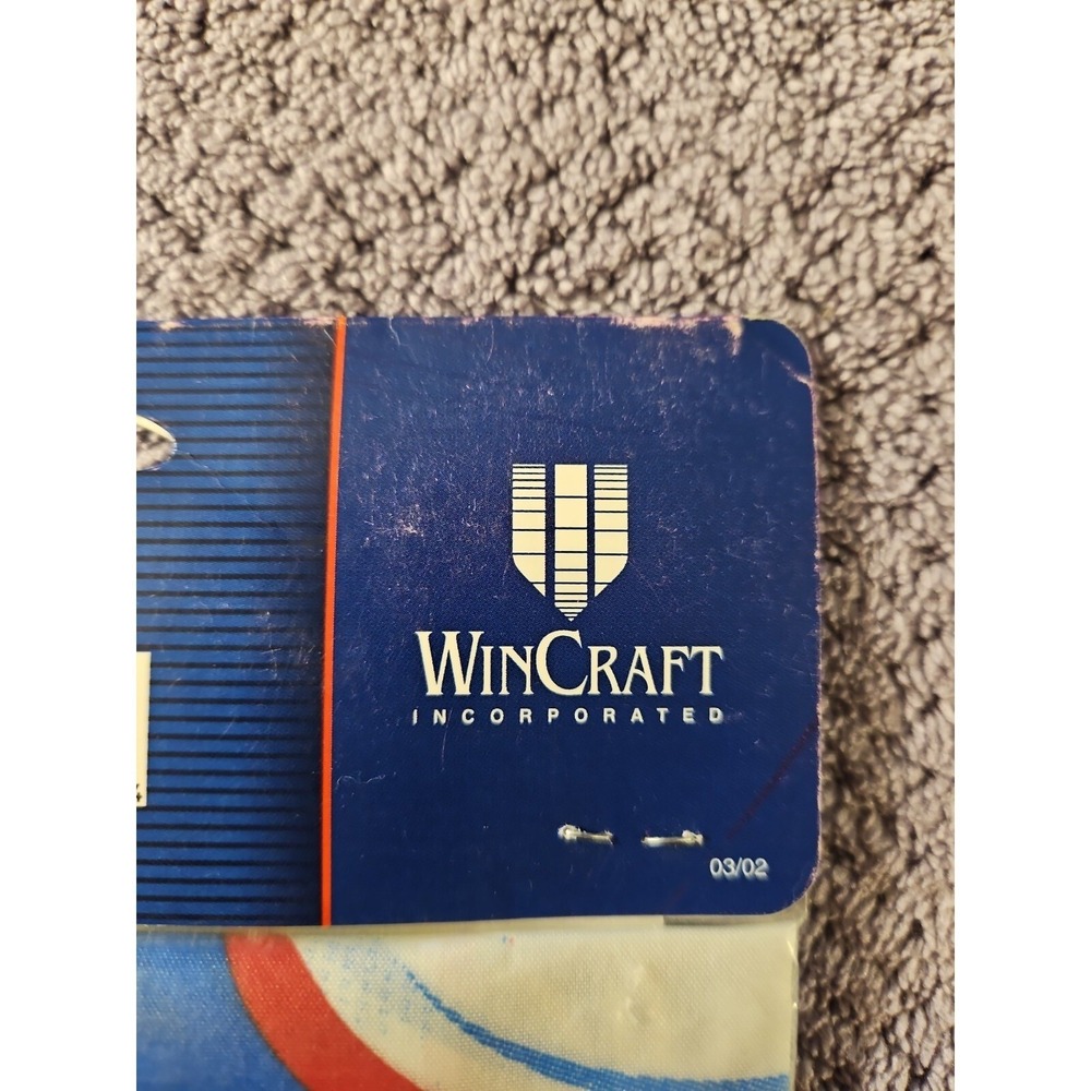 NASCAR Rusty Wallace 2 Miller Lite WinCraft 27x37 Vertical Flag New Sealed 2002 - Picture 3 of 4